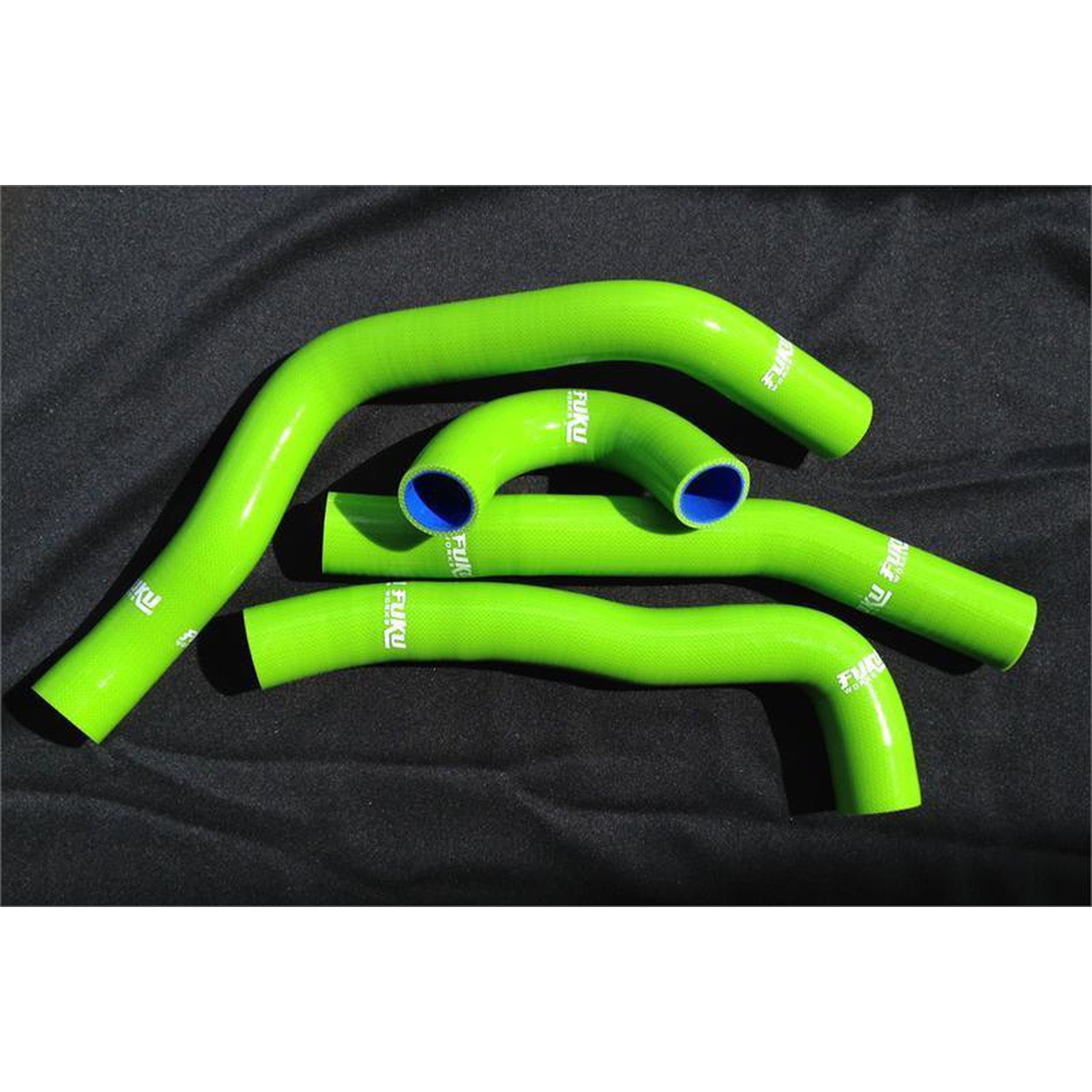 Fuku Works Green Radiator Hose Kit Mitsubishi EVO X 2008-2015