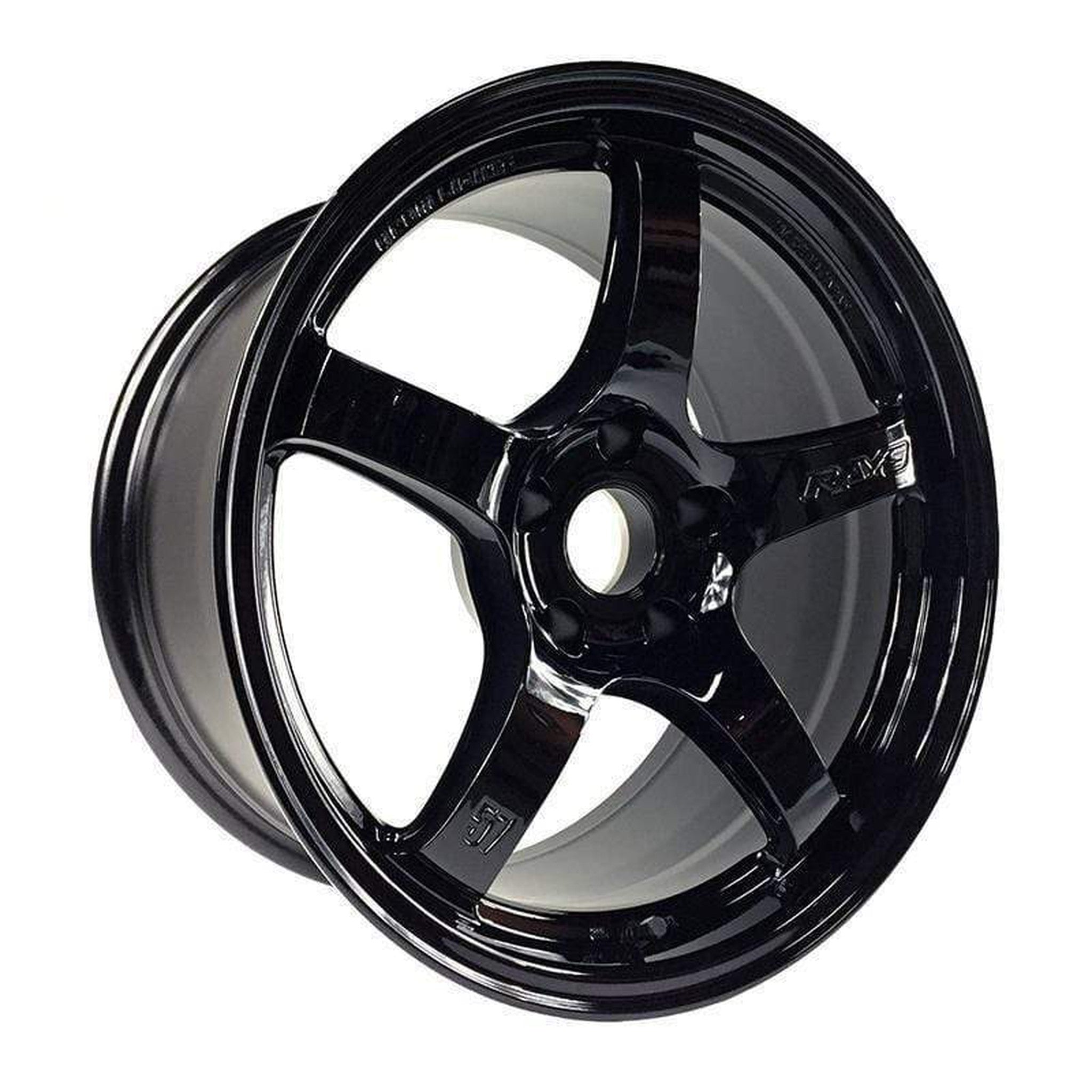 Gram Lights 57CR 18X7.5 +40 5x100 Glossy Black Wheel - Universal | WGCRT40DGX