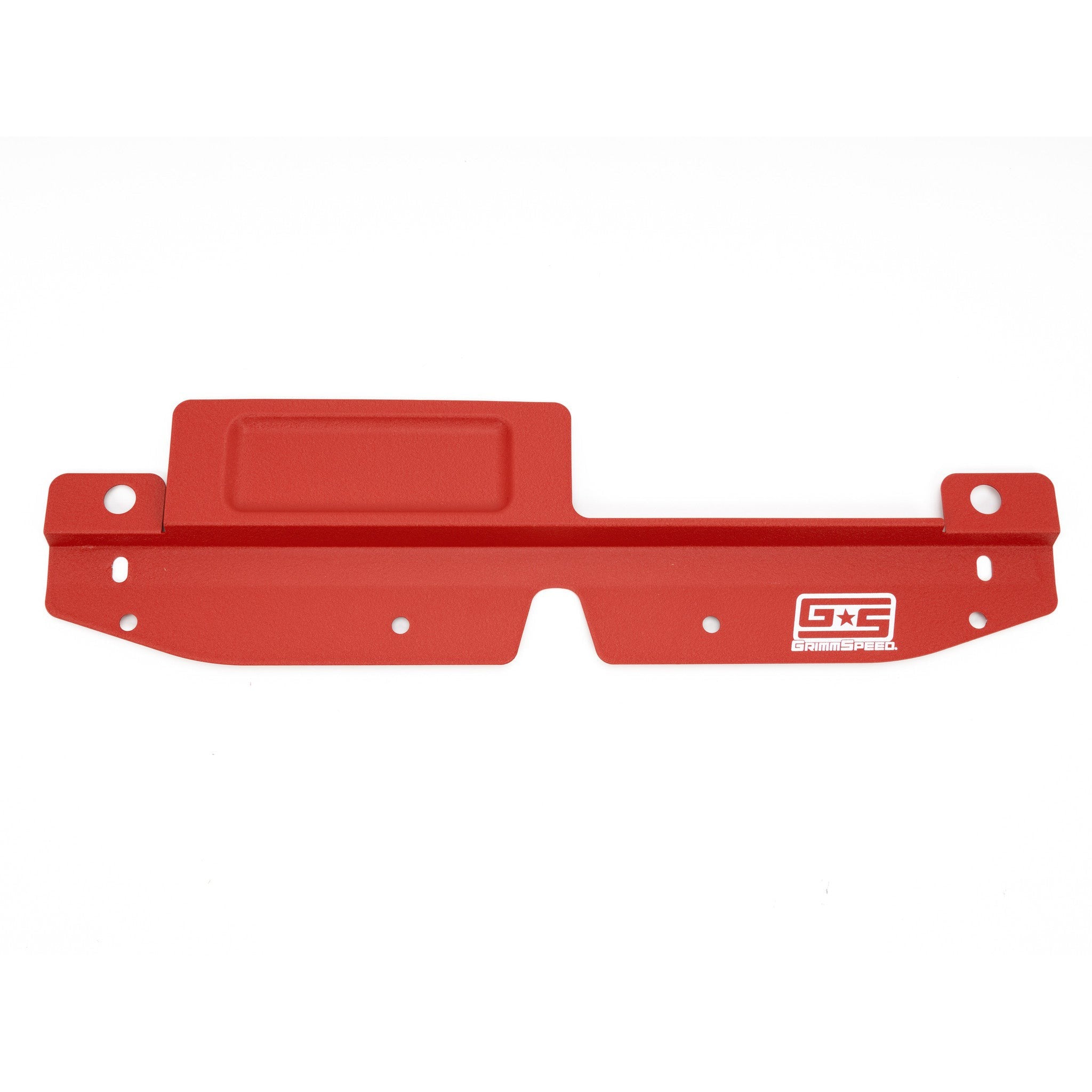 GrimmSpeed Radiator Shroud with Tool Tray Subaru WRX 08-14 / STI 08-14 - Red | 096009