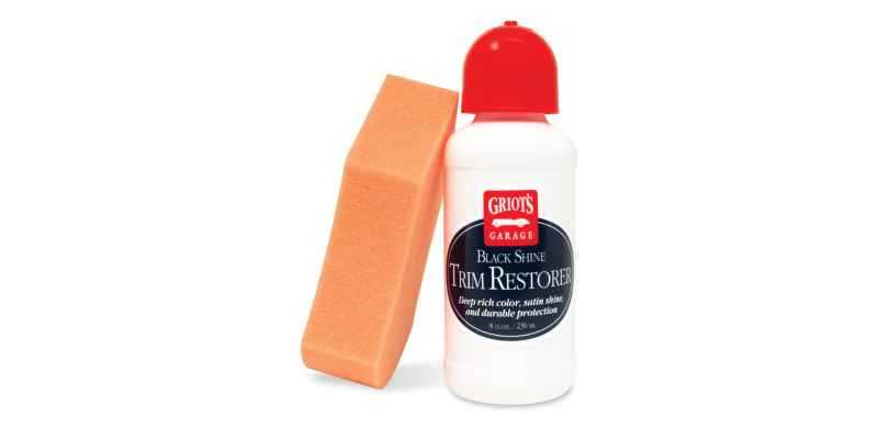 Griots Garage Black Shine Trim Restorer - 8oz - Case of 24 10858
