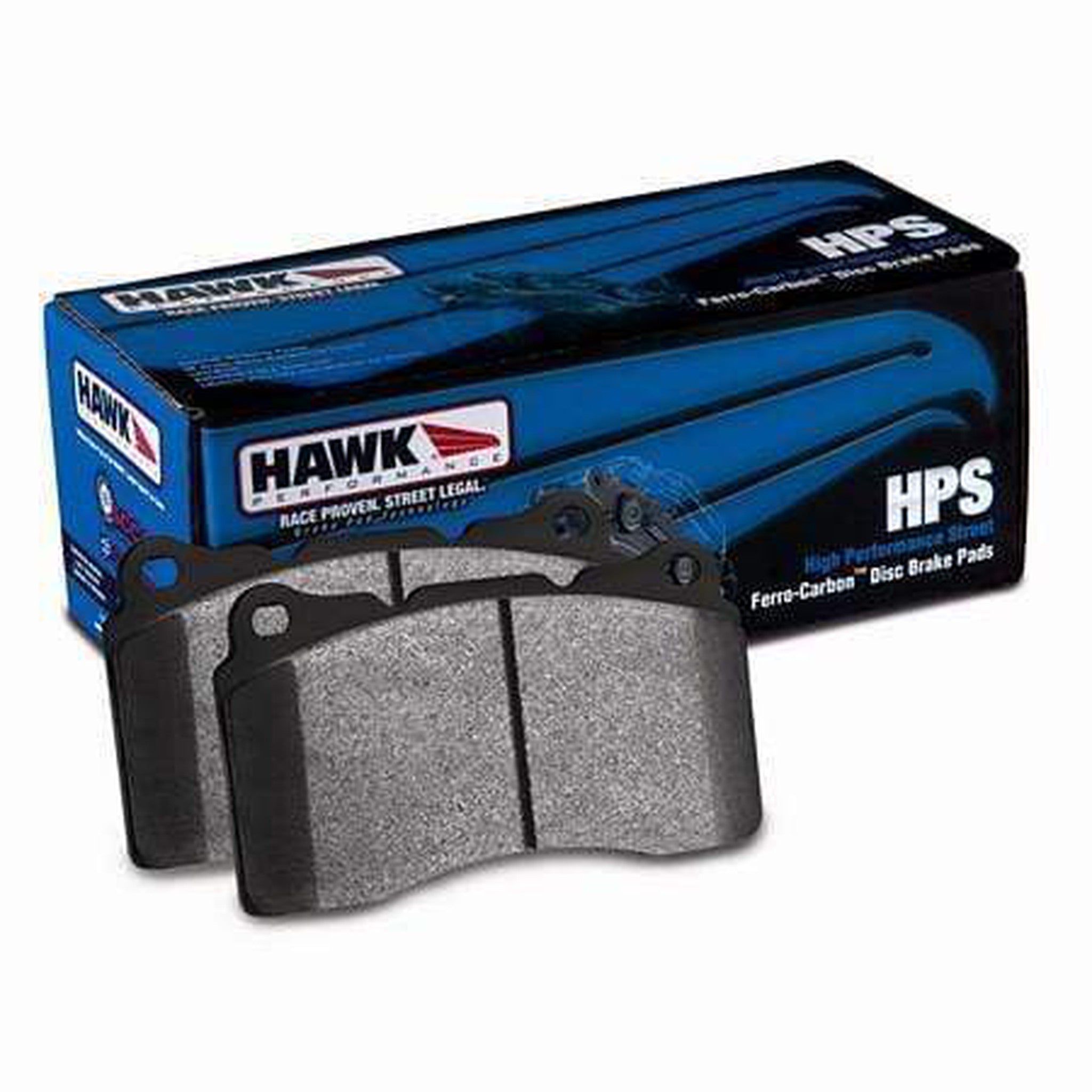 Hawk HPS Front Street Brake Pads Scion FR-S 2013-2016 / Subaru BRZ 2013-2020 / Subaru WRX 2011-2014 | HB711F.661