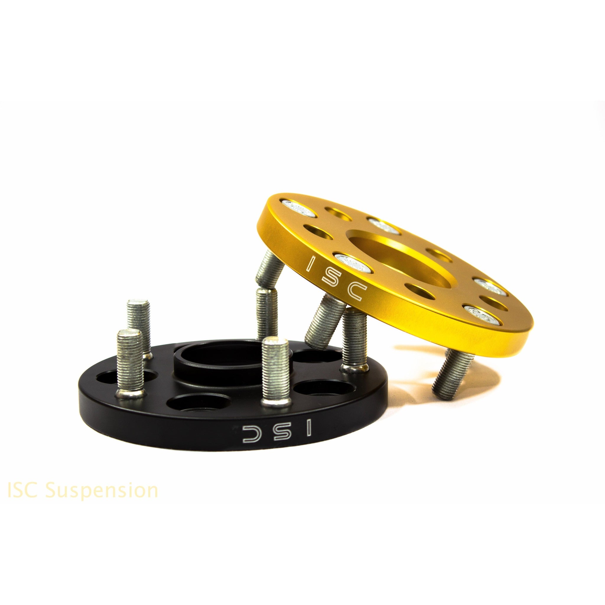 ISC Suspension 5x100 to 5x114 25mm Wheel Adapters Black