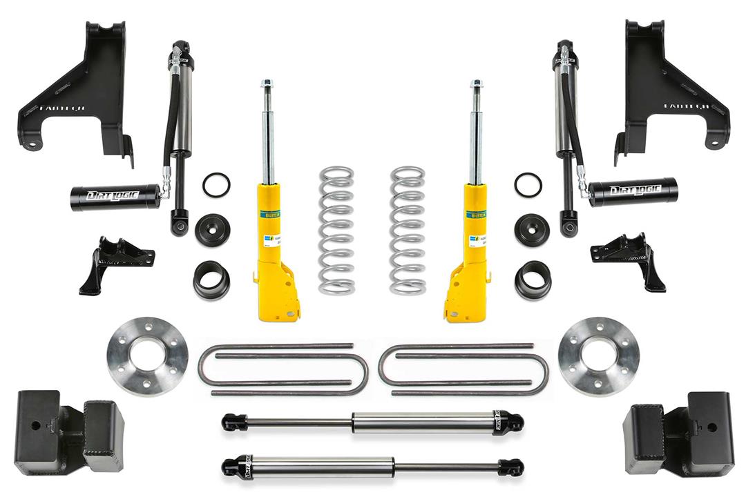 K9011DL Fabtech 1.5' Coil Assist Kit W/ B6 Bilstein F37K9011DL