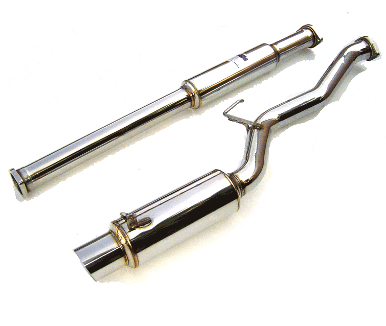 Invidia Stainless Steel N1 Cat Back Exhaust Mitsubishi EVO 8 & 9 2003-2007 | HS03ML8GTP