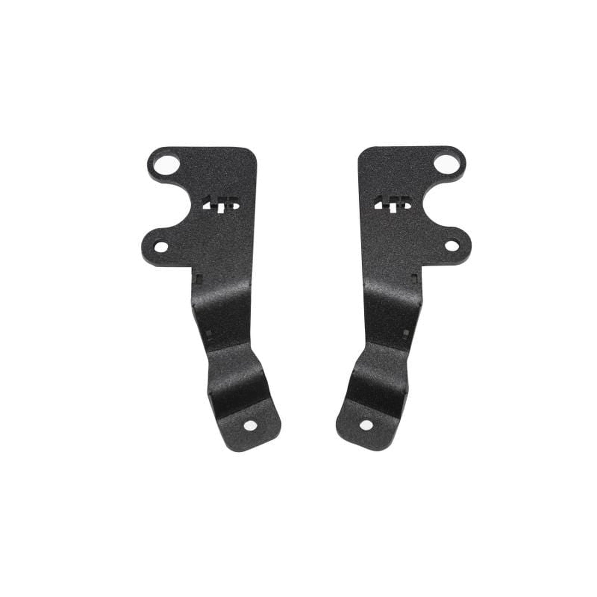 LP Aventure Hood Light Brackets - Powder Coated (Pair) Subaru Crosstrek 2013-2017