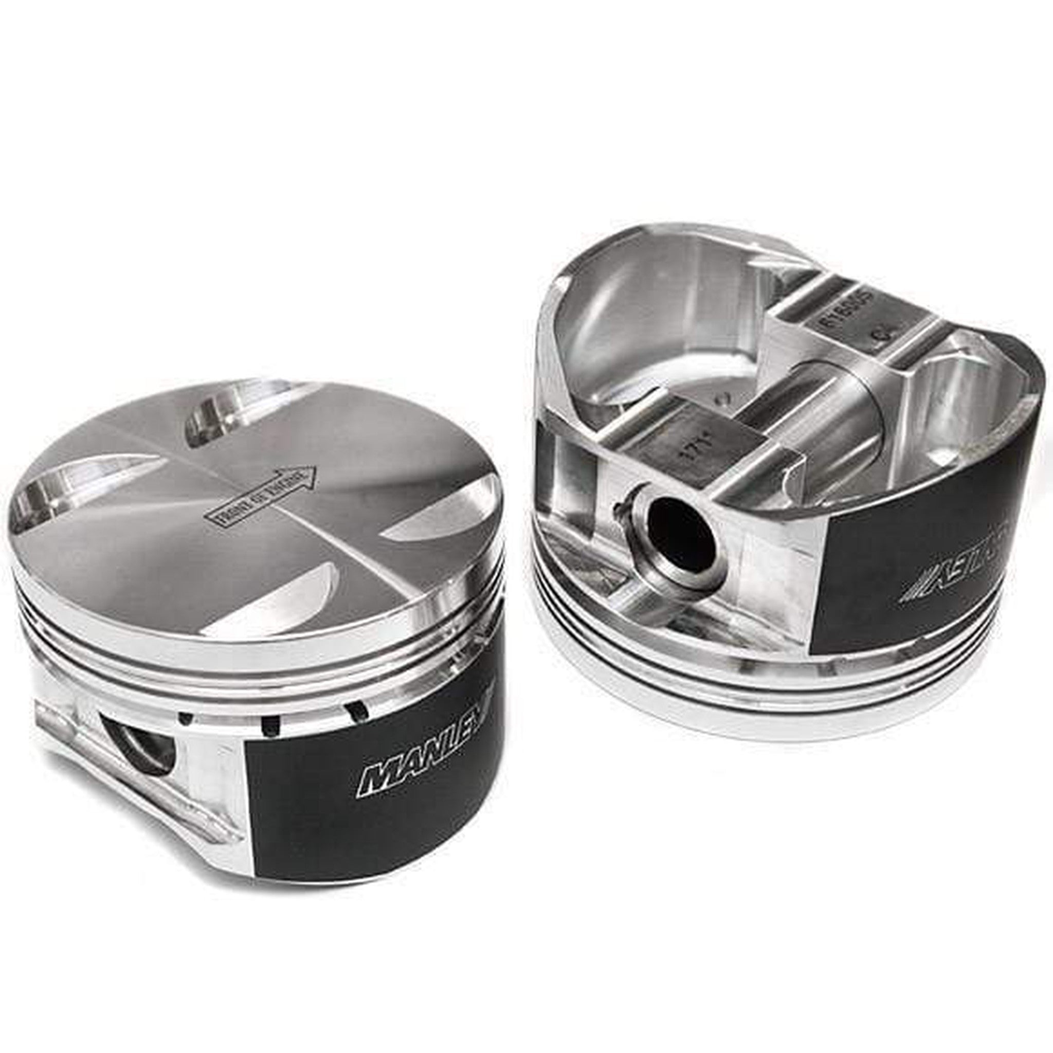 Manley 79mm +4mm Stroker 92mm STD Bore 8.5:1 Dish Piston Set w/ Rings 98+ Subaru WRX (EJ205)