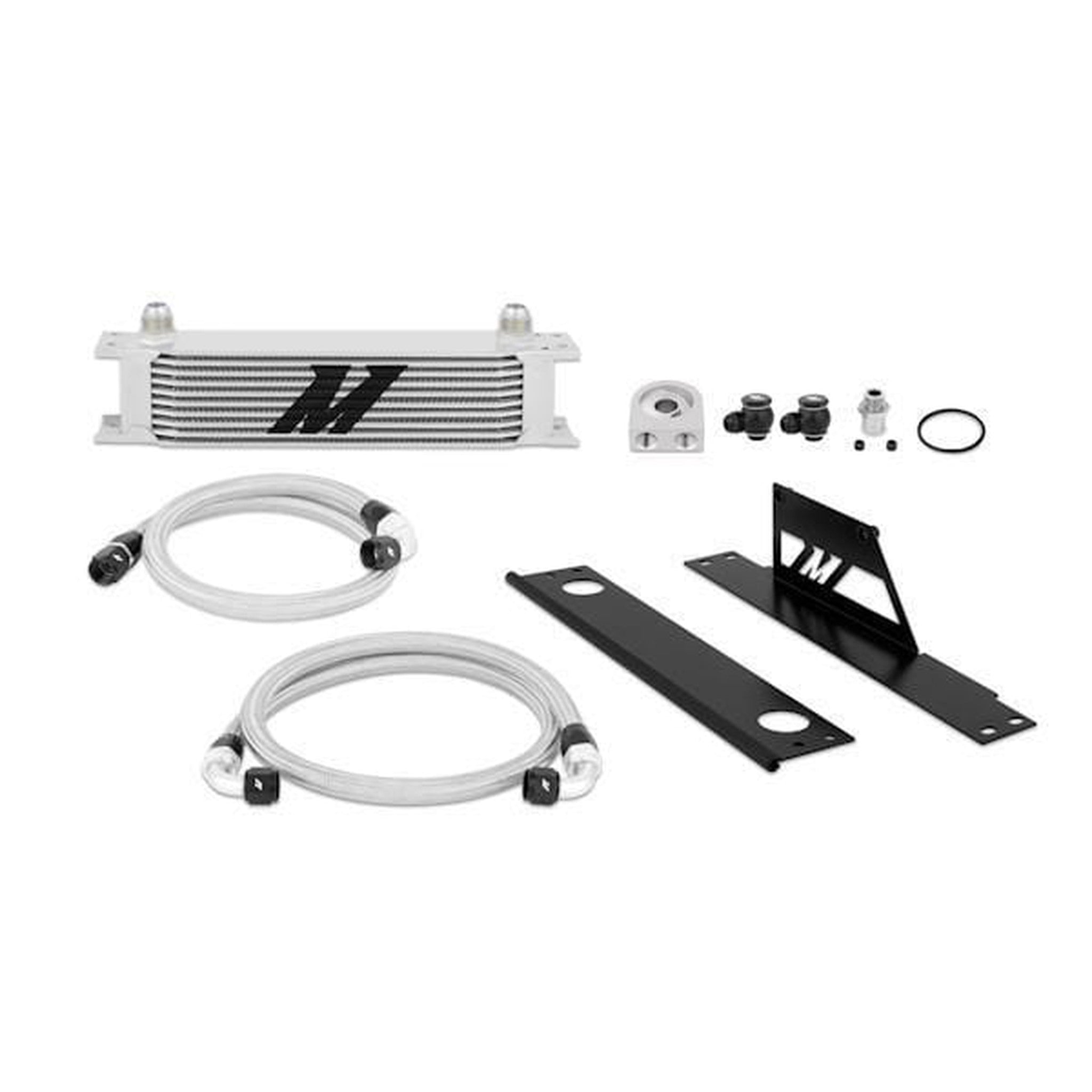 Mishimoto Silver Oil Cooler Kit Subaru WRX / STI 2002-2005