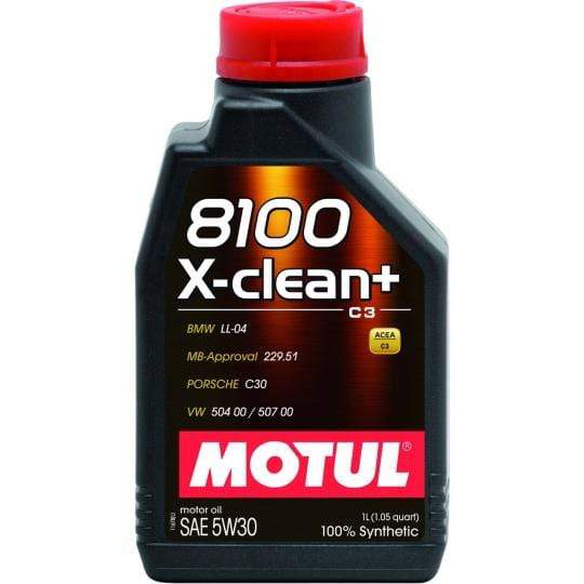 Motul 1L Synthetic Engine Oil 8100 5W30 X-CLEAN+ | 106376
