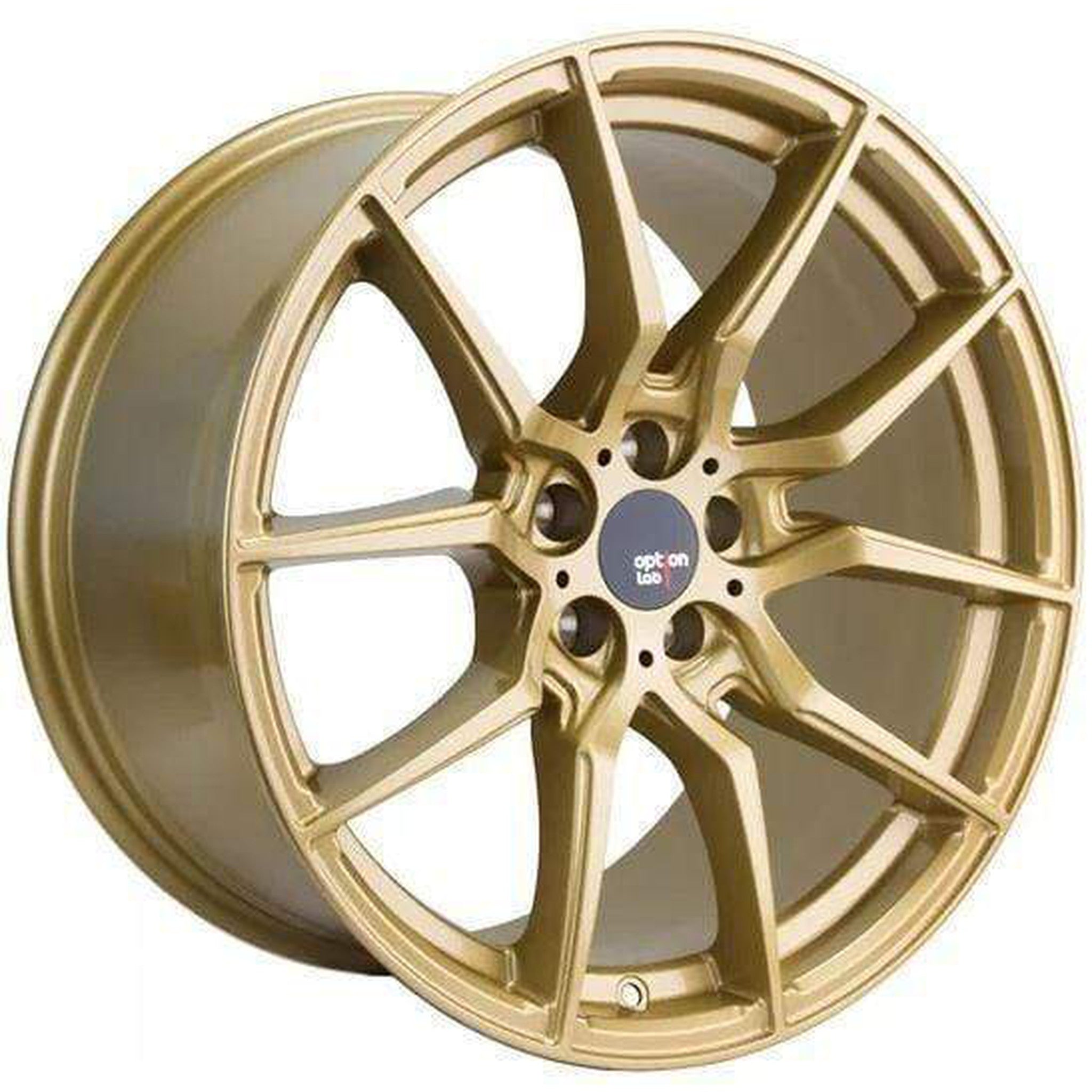 Option Lab R716 Wheel Top Secret Gold 18x8.5 40mm 5x108 73.1CB - Universal