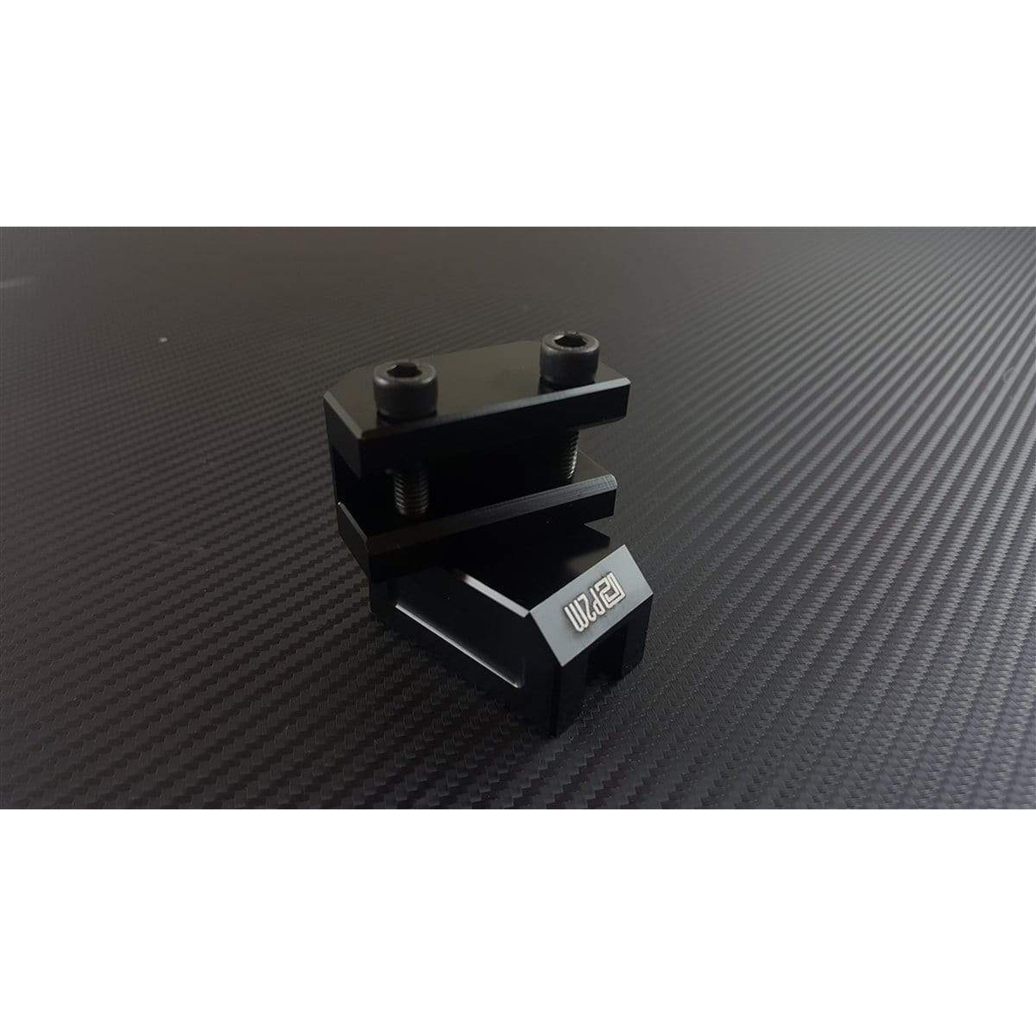 P2M Frame Rail Jack Adapters : Black (2Pcs Set)