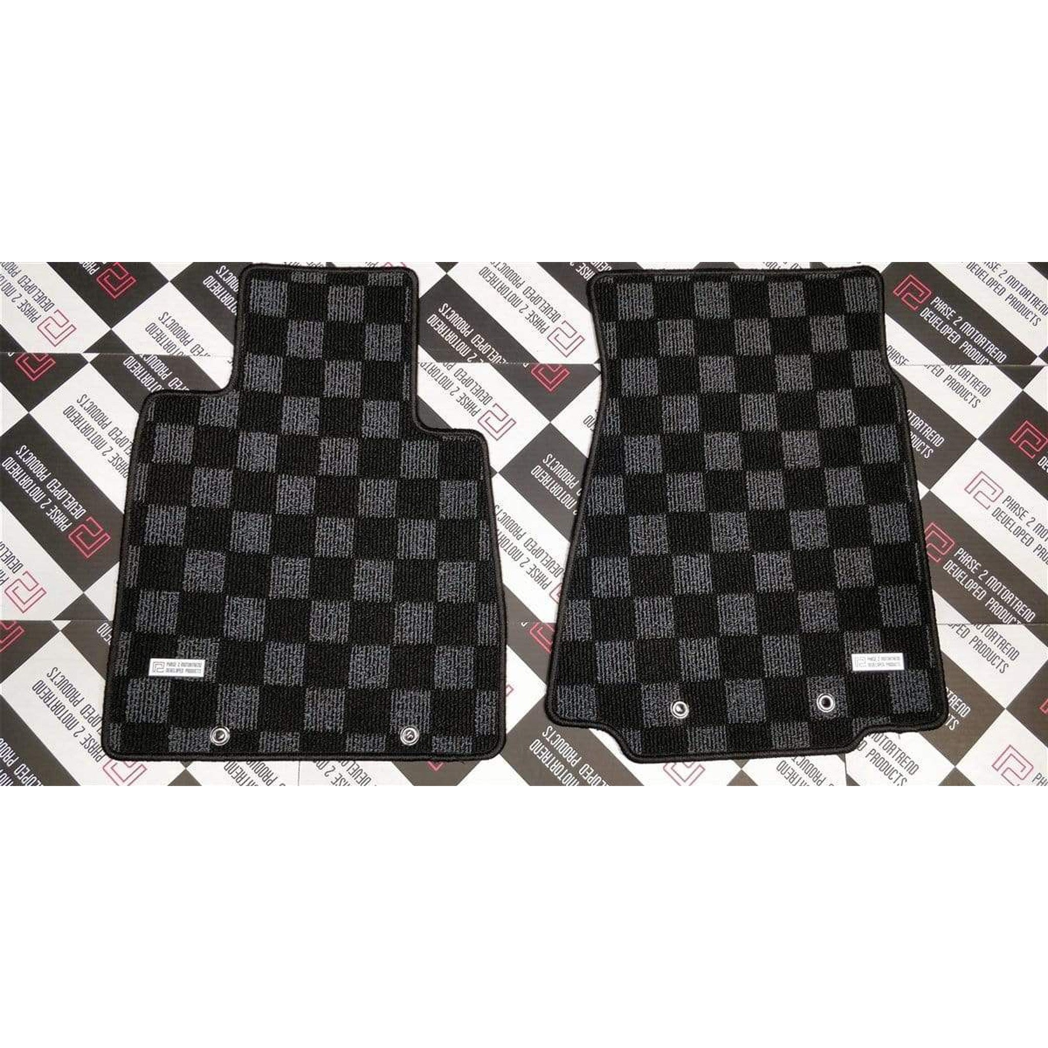 P2M Race Floor Mats : Dark Grey Nissan Z34 370Z 2009-2020