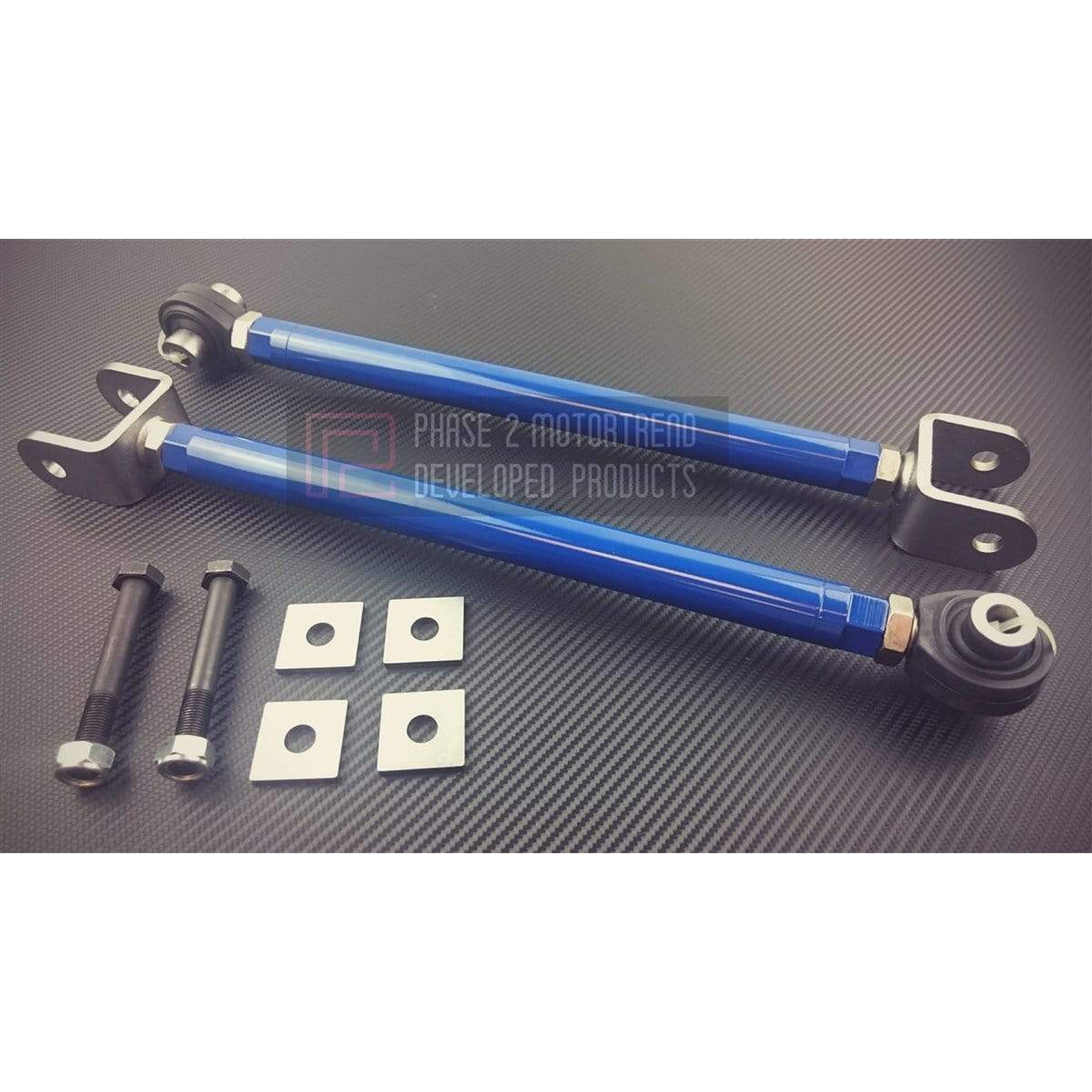 P2M Rear Toe Rods (Spring Bucket Delete) Nissan 350Z 2003-2009 / Infiniti G35 2003-2007