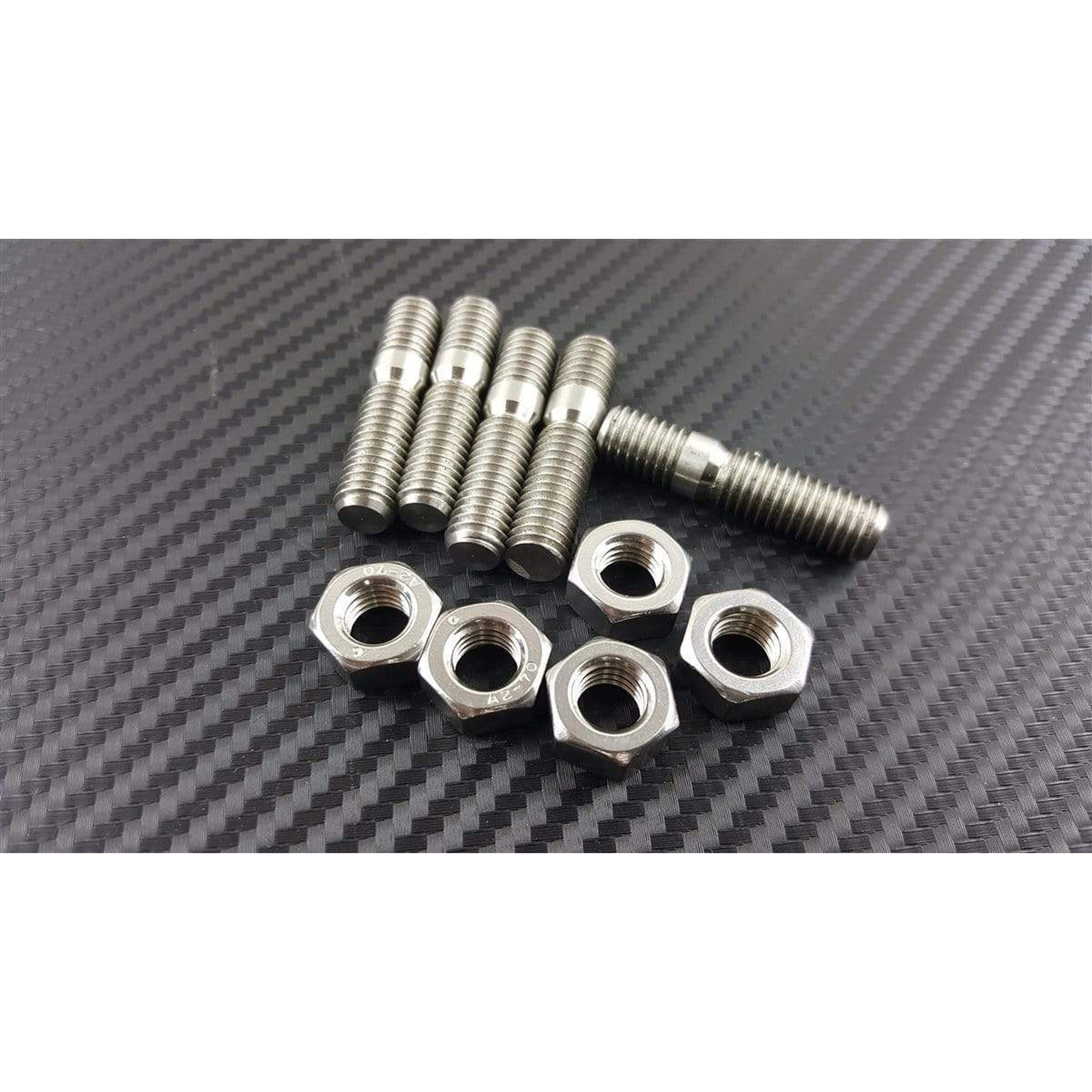 P2M Stainless T25 / T28 Turbo Outlet Stud Nut Set M8X1.25