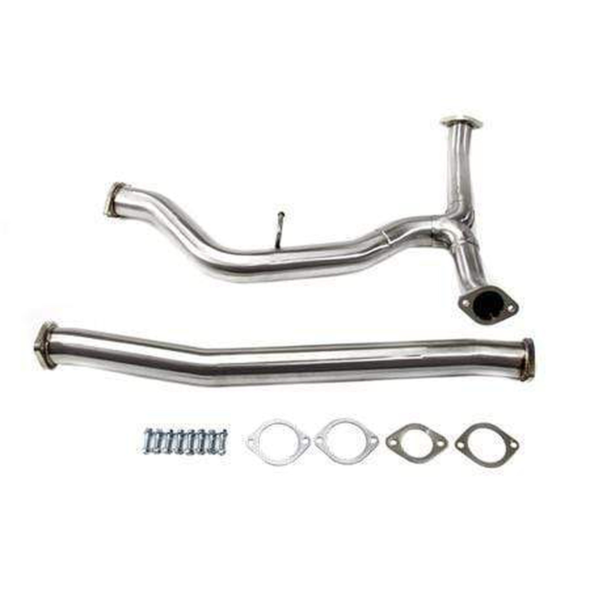 Private Label MFG Power Driven 3in NON Resonated Mid Pipe Subaru WRX / STI 2015-2021