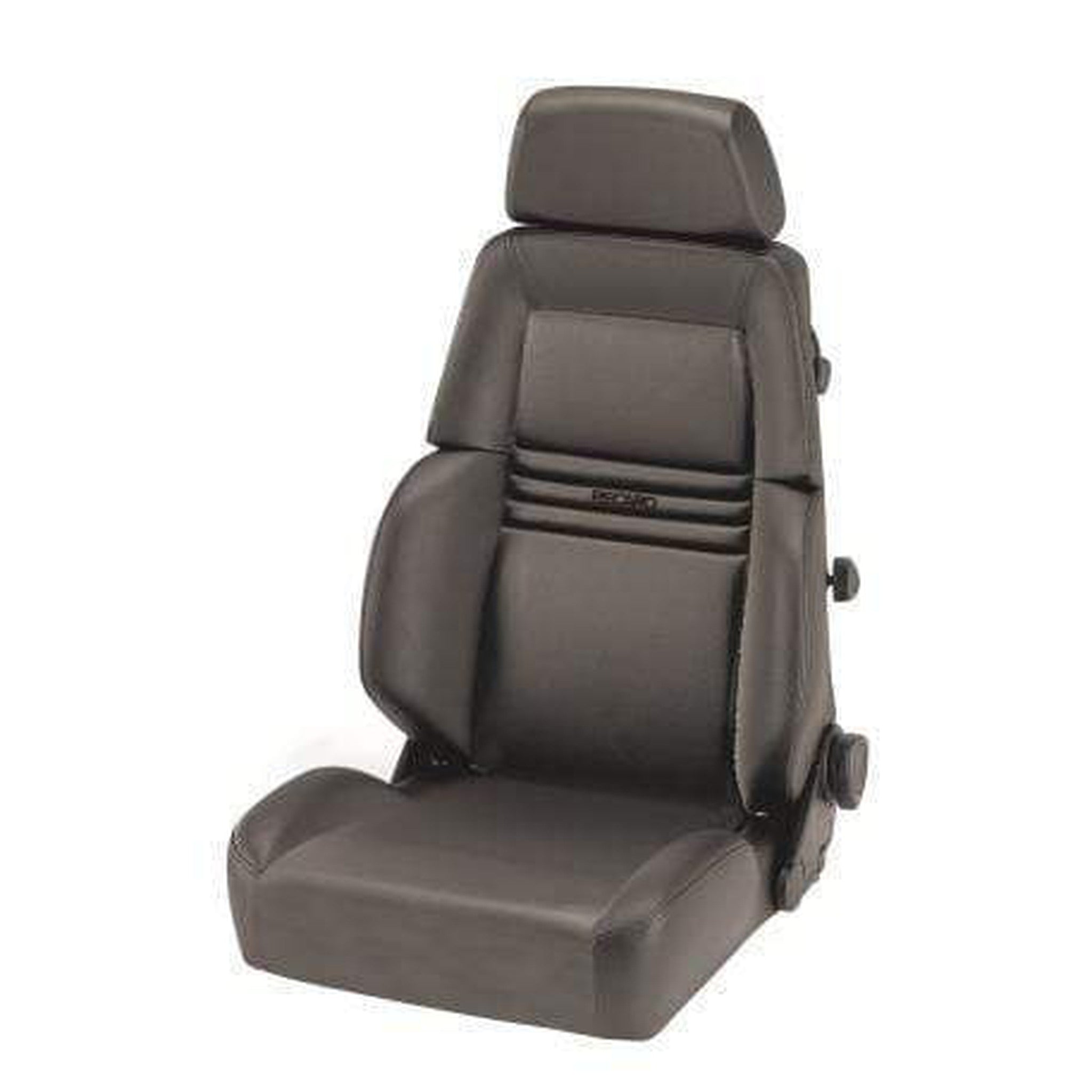 Recaro Expert M Seat - Medium Grey Leather/Medium Grey Leather