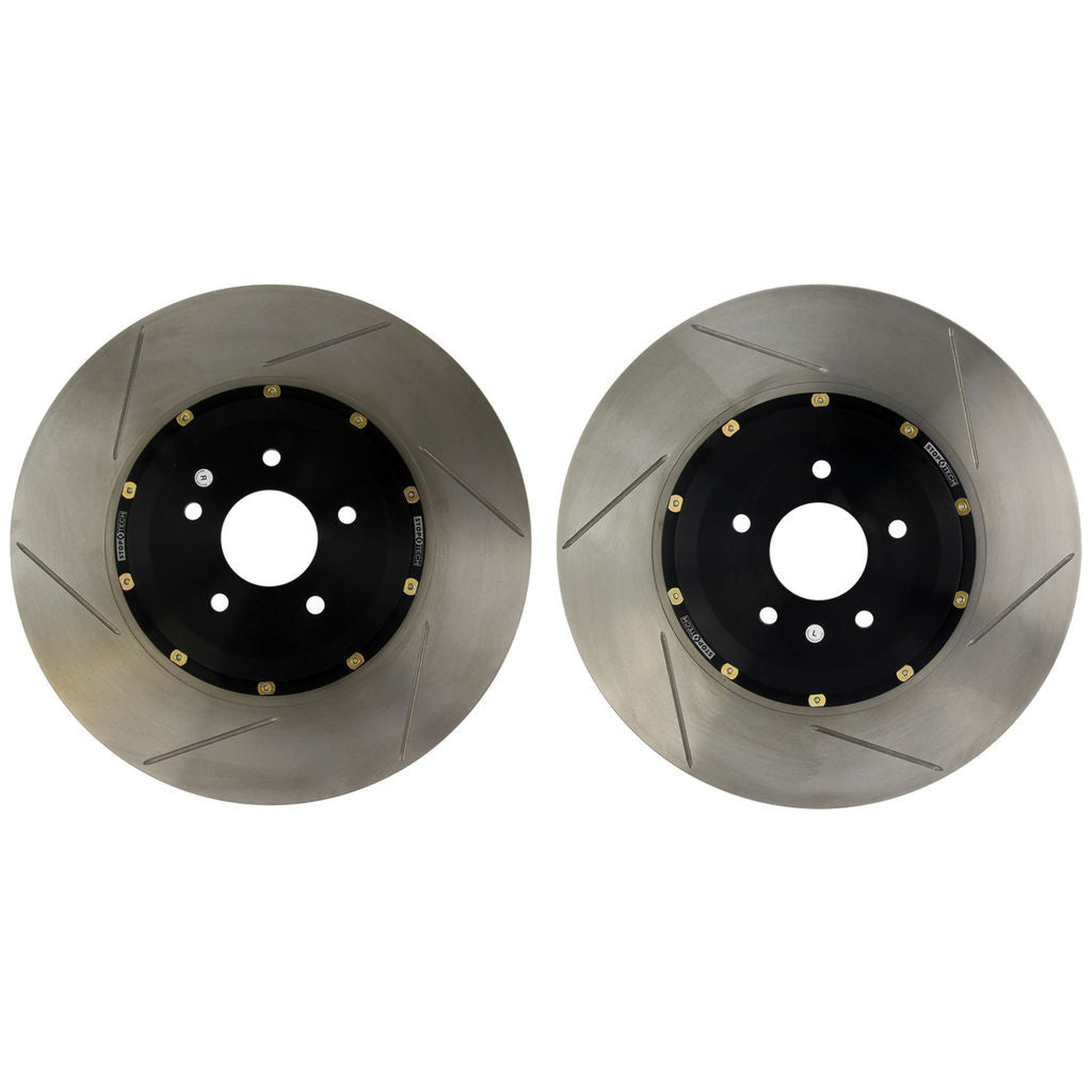 StopTech Front Slotted Zinc Aero-Rotors Pair 380x34mm Nissan GT-R 2009-2019 | 81.658.9931