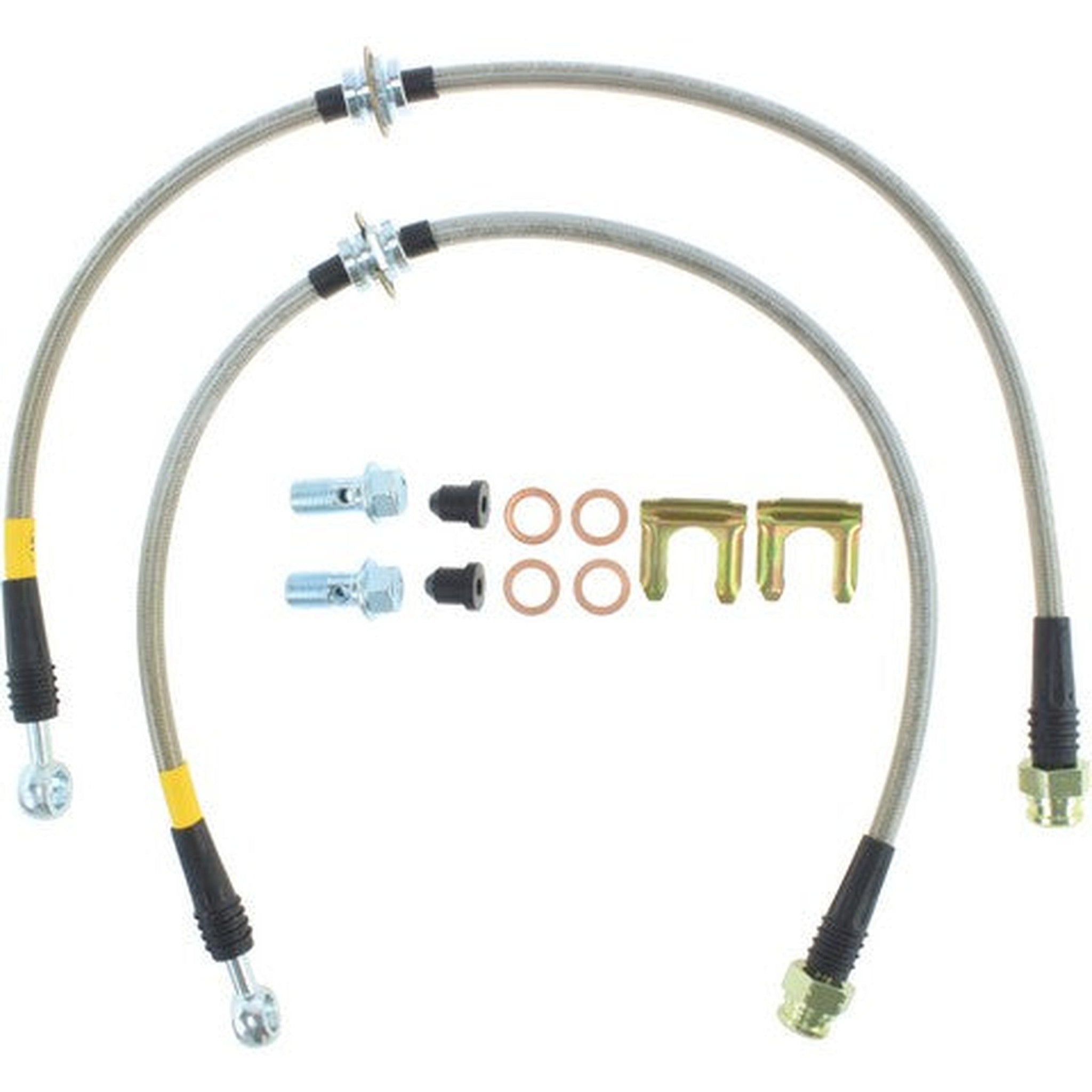 StopTech Stainless Steel Front Brake Lines Subaru Impreza 1993-2001 | 950.47003