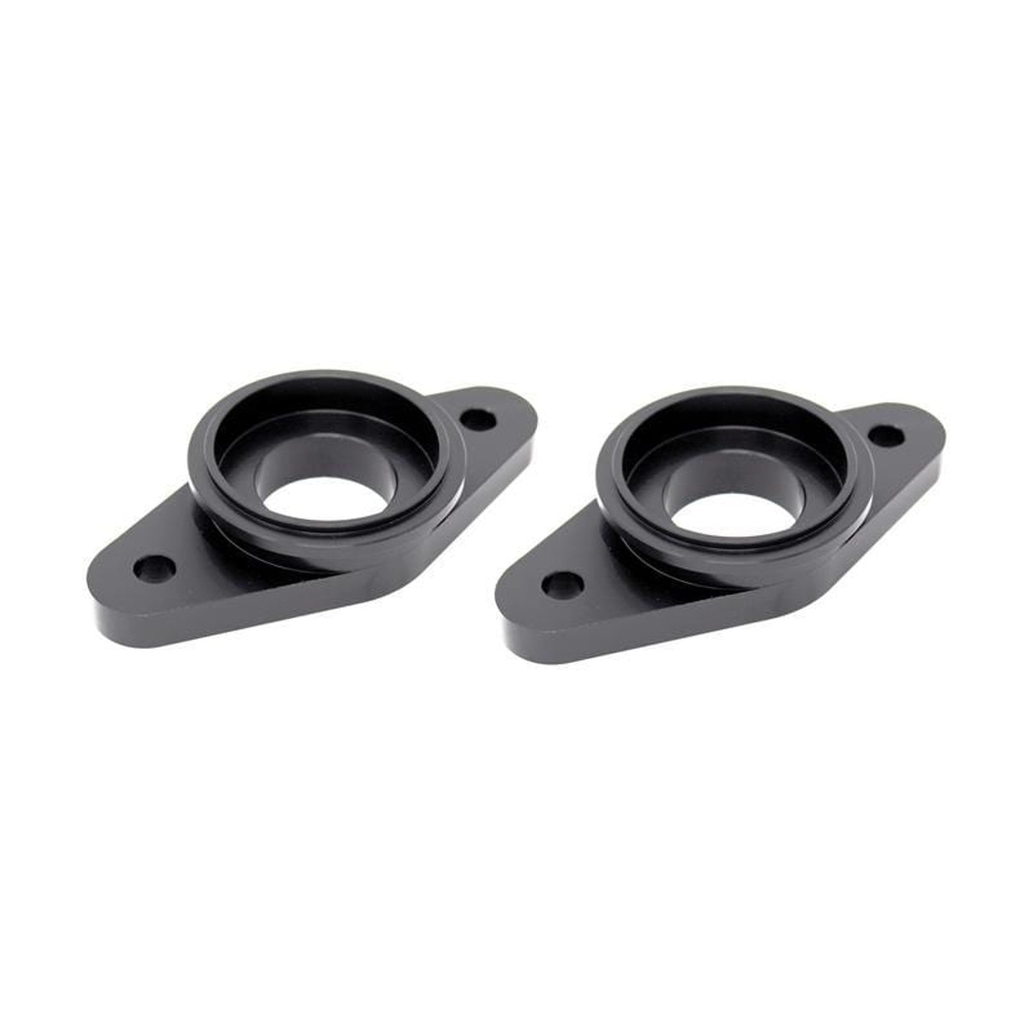 Torque Solution Billet Stock to Tial Blowoff Valve Adapter Black Nissan GTR R35 2009-2020 | TS-GTR-TIAL-BK