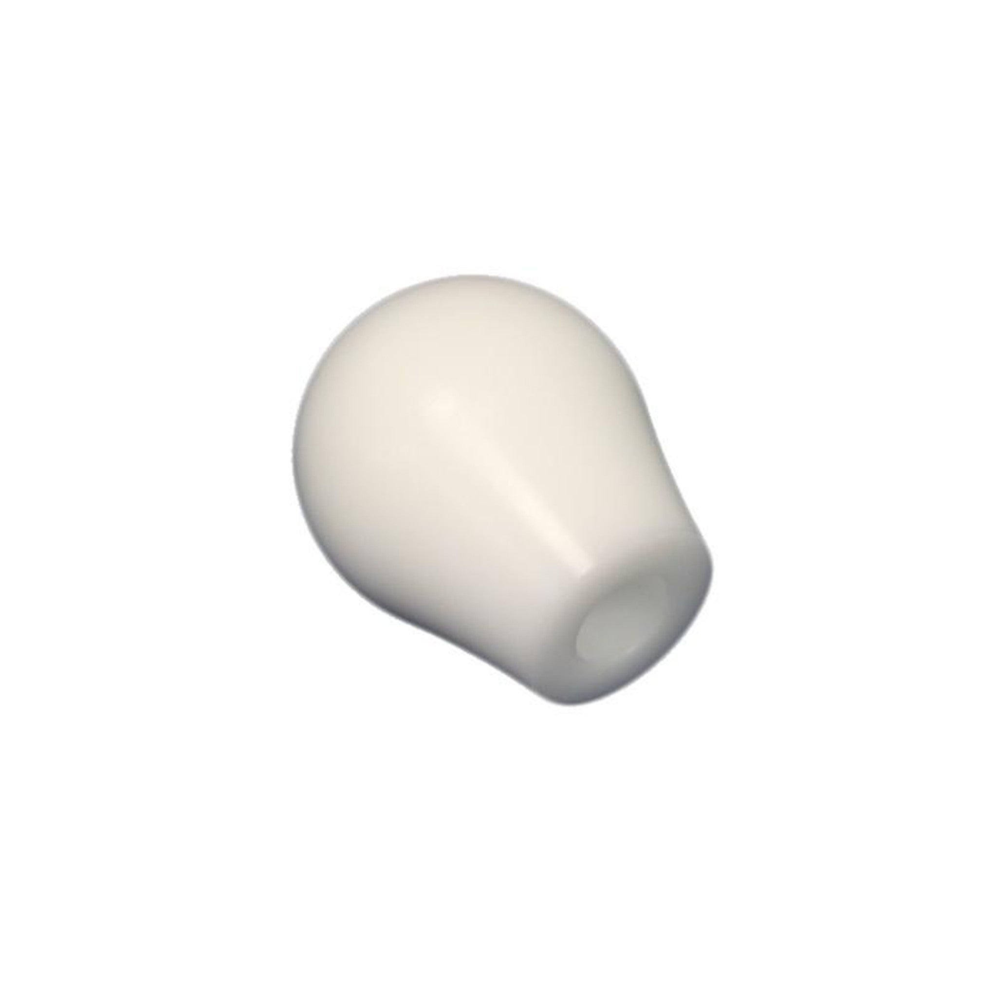 Torque Solution Delrin Tear Drop Shift Knob White 10x1.5 | TS-UNI-108bw