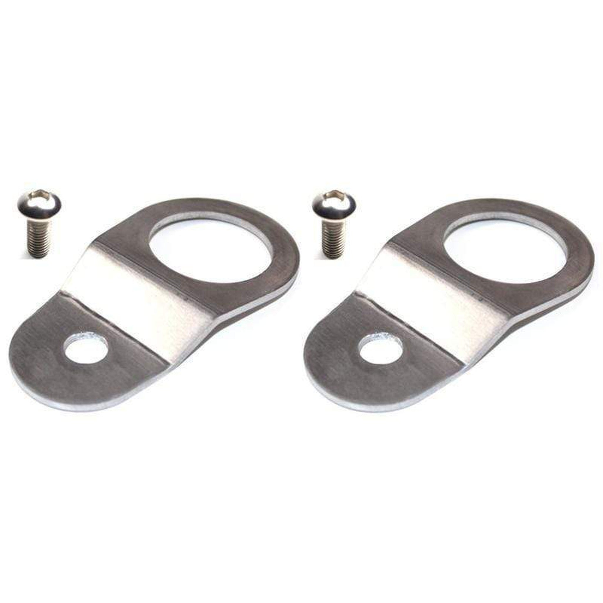 Torque Solution Radiator Mount Combo Silver Mitsubishi Evolution 8 / 9 2003-2006 | TS-EV-010c