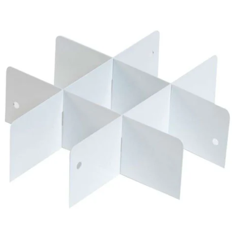 Weather Guard Drawer Divider Steel Crisscross 12" X 2" Model 9822-3-01