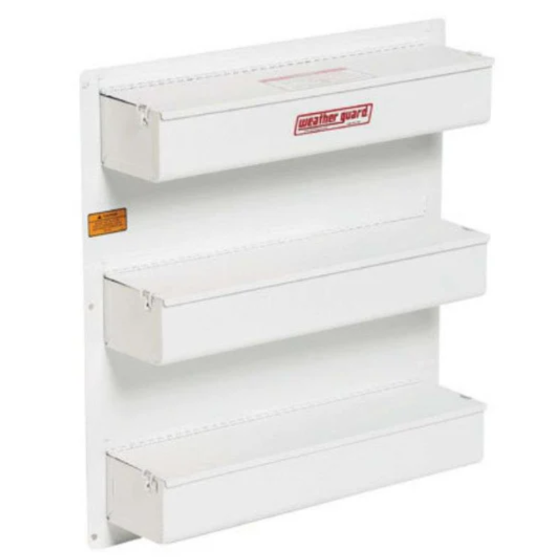 Weather Guard Door Organizer Closed Trays 21.75" X 20.25" Model 9871-3-01