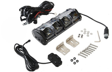 Ford Bronco / Bronco Sport EKO 10" LED Light Bar with Variable Beam, DRL,RGB Back Light, 6 Brightness by Overland Vehicle Systems