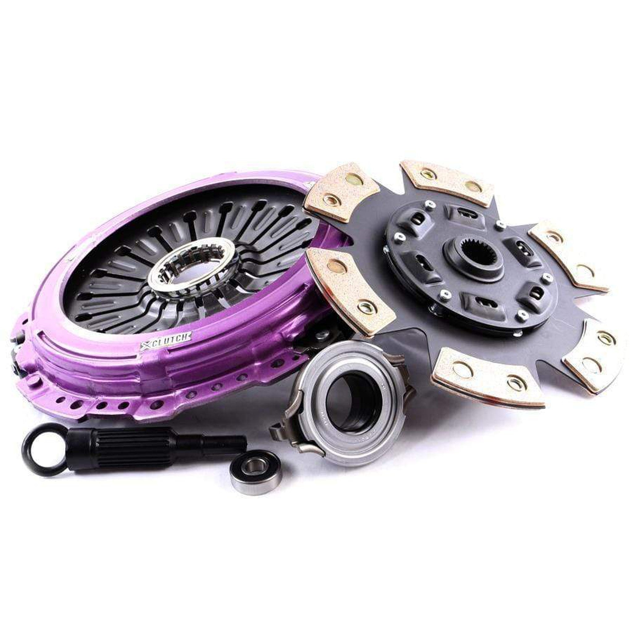 XClutch Clutch Kit Stage 2 Single Ceramic Race Disc Subaru STI 2004-2021