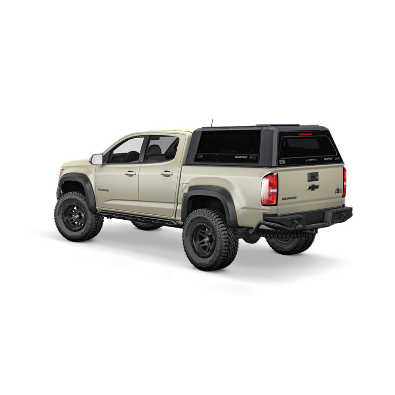 SmartCap Matte Black Truck Bed Cap EVO Sport Series w/ Horizontal Locks Model EV0105-MB