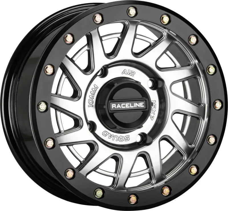 A12SB-57056+38 Raceline Squad Bdlk Wheel 15X7 4/156 6+1(+38Mm) Hyper Silver wps-570-2067