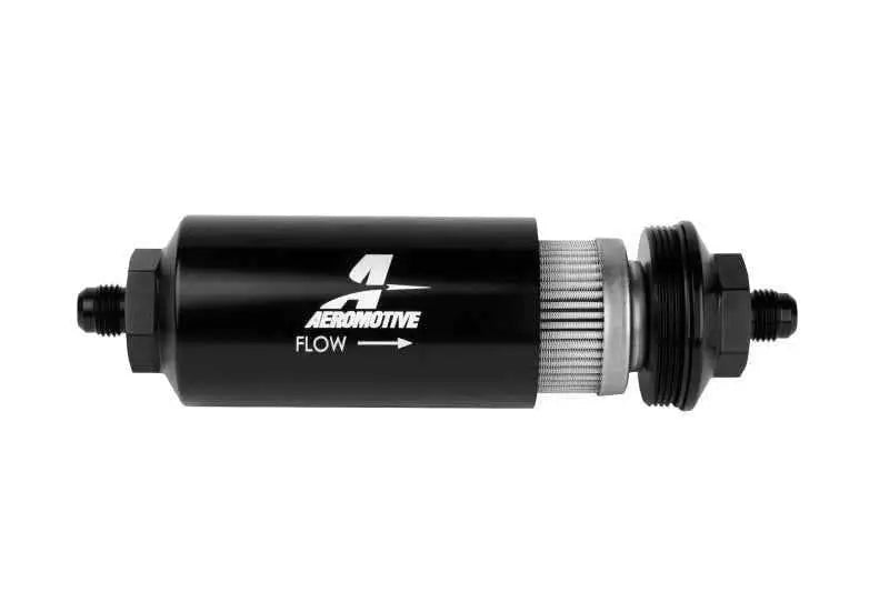 Aeromotive In-Line Filter - (AN-06 Male) 100 Micron Stainless Steel Element 12349