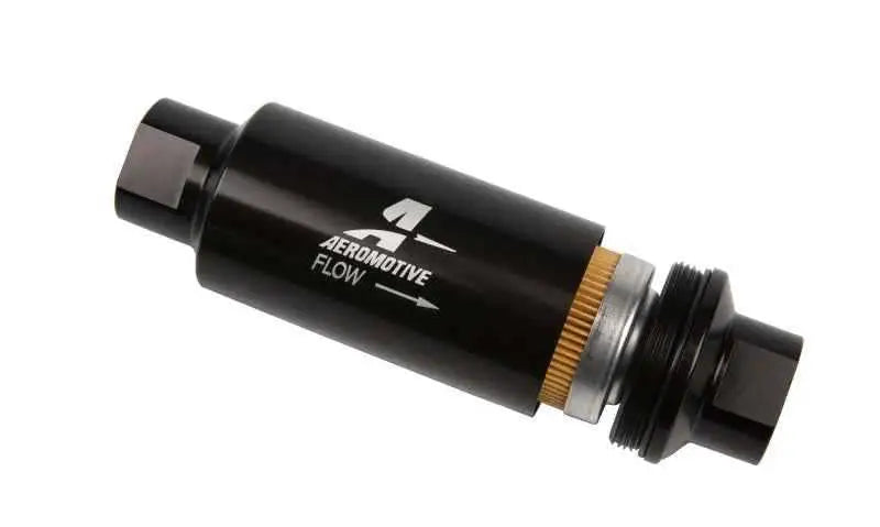Aeromotive In-Line Filter - AN-10 - Black - 10 Micron 12321