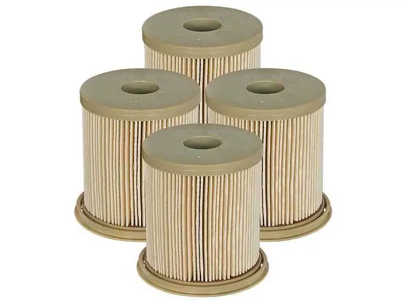 aFe ProGuard D2 Fuel Filters (4 Pack) Dodge Diesel Trucks 97-99 L6-5.9L (td) 44-ff004-mb