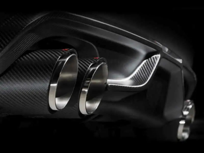 Akrapovic 2015+ BMW X5M (F85) Tail Pipe (Carbon) - Single tp-ct-39