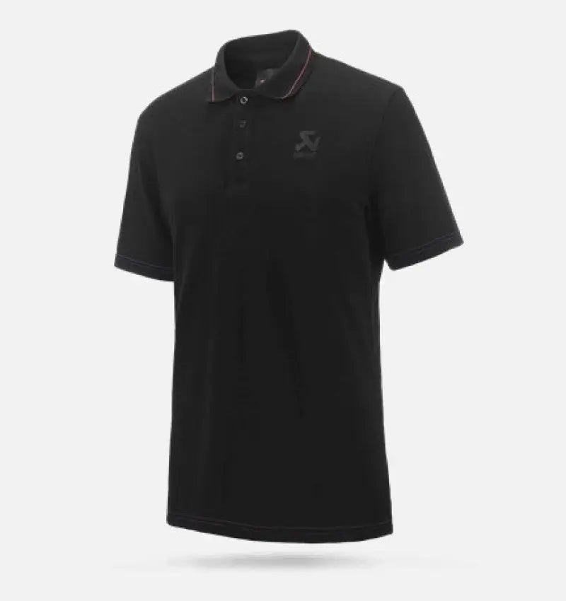 Akrapovic Corpo Polo Black Mens - XL akr802134