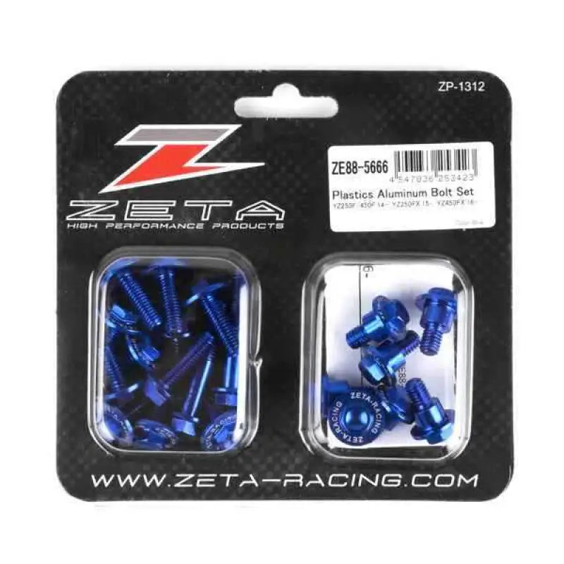Aluminum Bolt Kit Blue wps-634-8353b