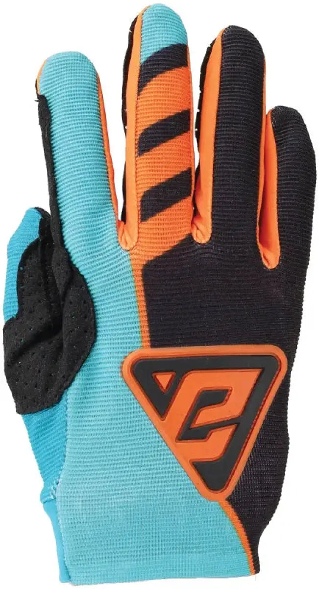 Answer 25 Aerlite Nitro Gloves Black/Astana/Hyper Orange Youth - Small ans442827