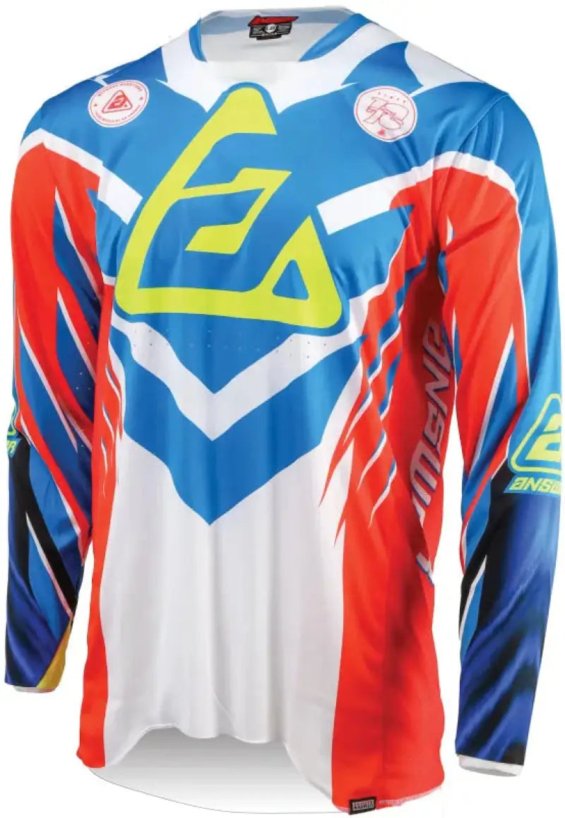 Answer 25 Elite Xotic Jersey Red/White/Blue Youth - Medium 688068