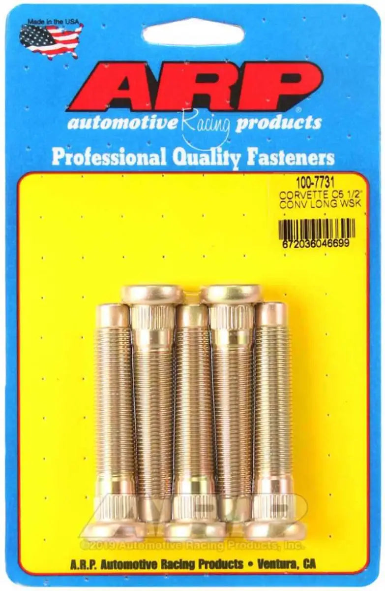 ARP Chevrolet Corvette C5 Long 1/2in Wheel Stud Kit 100-7731