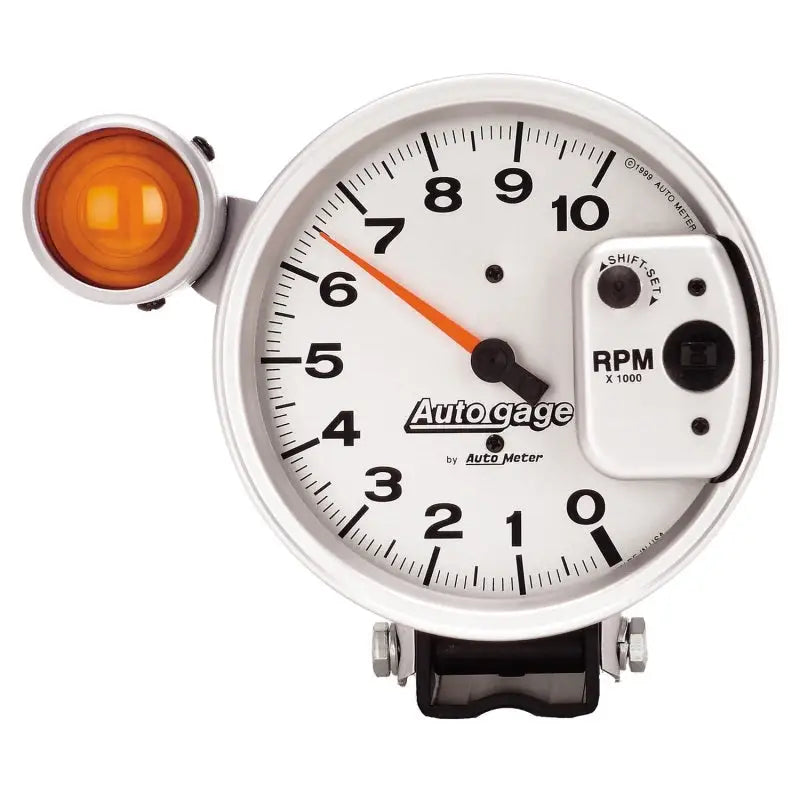 Autometer 5 inch 10,000 RPM Shift Lite Pedestal Tachometer Auto Gage - 233911 atm233911