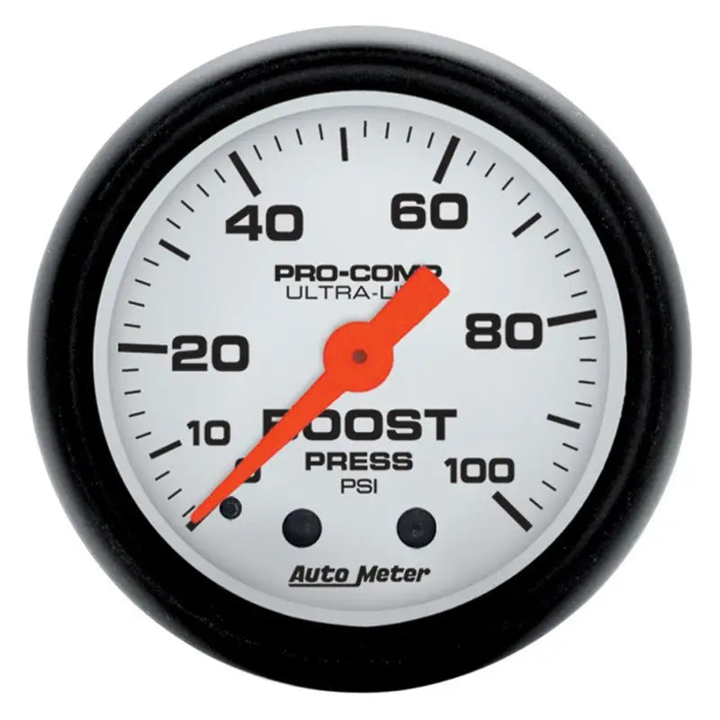 Autometer Phantom 2 1/16in 100psi Mechanical Boost Gauge - 5706 atm5706
