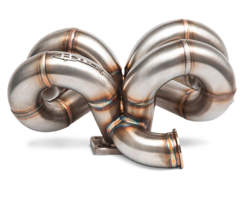 BLOX Racing Honda B-Series T304 Ram Horn Turbo Exhaust Manifold T3 Inlet 38mm/40mm Wastegate bloBXEX-10116