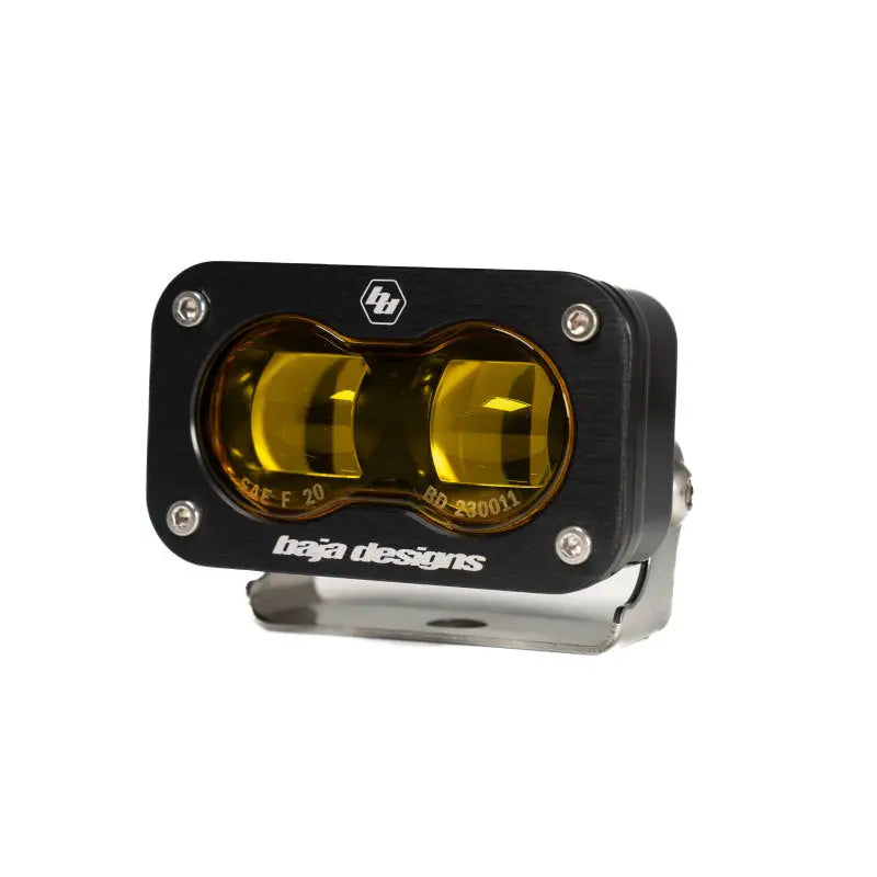 Baja Designs 21-22 Ford F-150 Raptor S2 SAE Dual Fog Pocket Light Kit - Amber baj448171