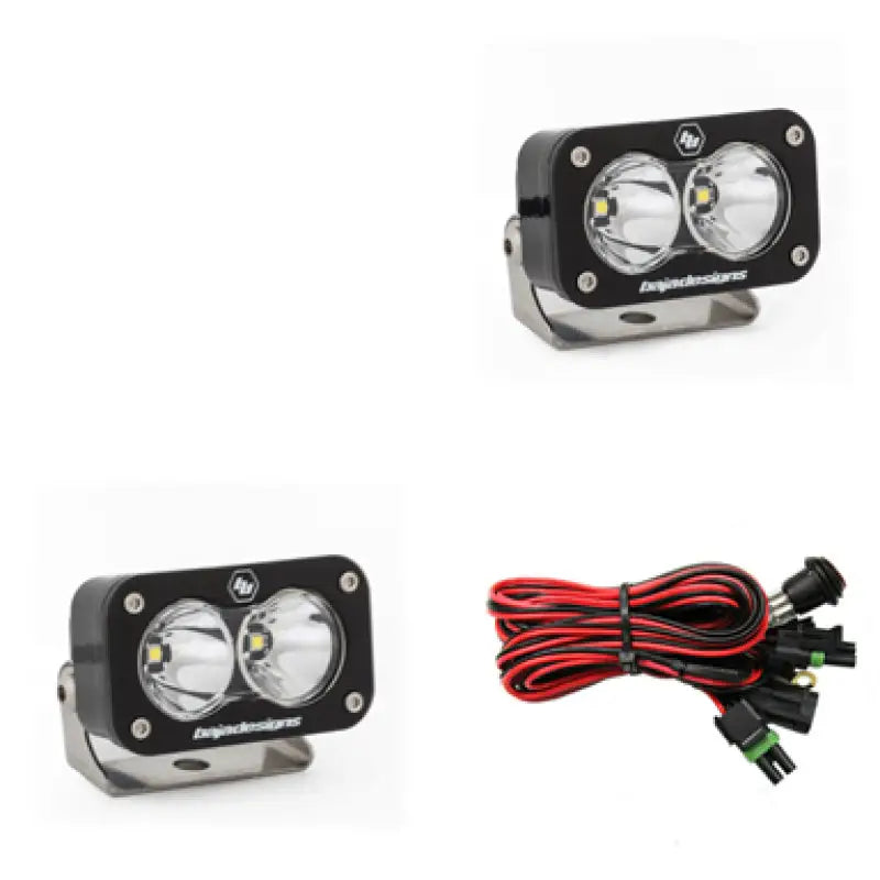 Baja Designs S2 Pro Series LED Light Pods Spot Pattern - Pair baj487801