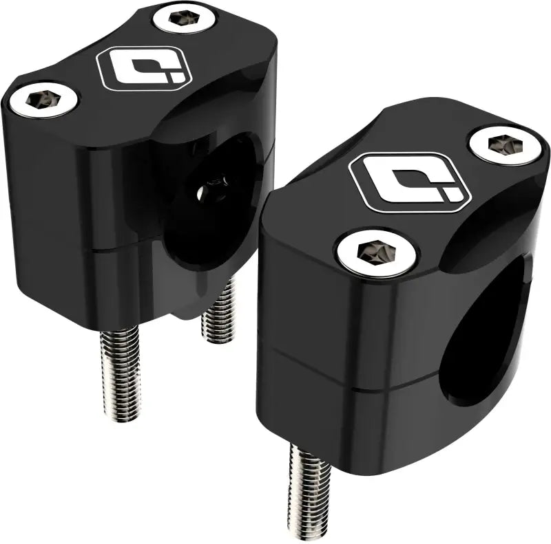 Bar Adapters 7/8" To 1 1/8" 15mm Rise Black wps-206-2001