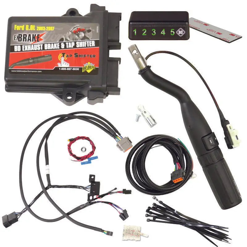 BD Diesel TapShifter / Exhaust Brake - Ford 2003-2007 PowerStroke 6.0L - Button Gear Selection - 1031369 bdd1031369