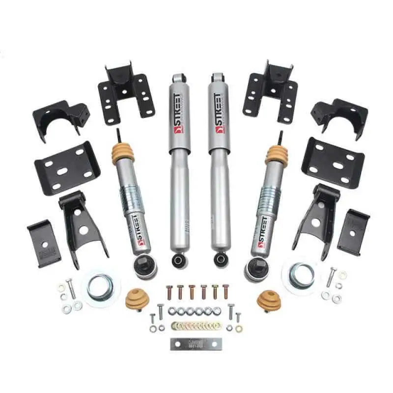 Belltech LOWERING KIT 16.5-17 Chevy Silverado All Cabs 4WD 2inF/2inR 1018sp