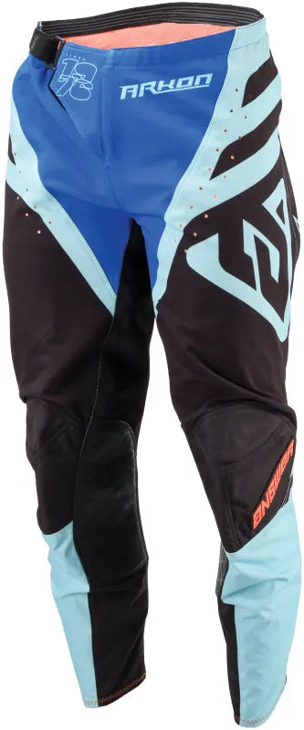 Answer 25 Arkon Nitrus Pants Blue/Black/Hyper Orange Size - 34 688032