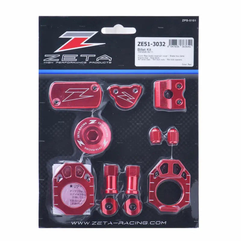 Billet Kit Hon Red wps-634-8251