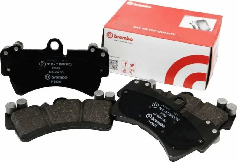 Brembo 07-18 Lexus ES300h/ES350/08-18 Toyota Avalon Front Premium NAO Ceramic OE Equivalent Pad brep83117n